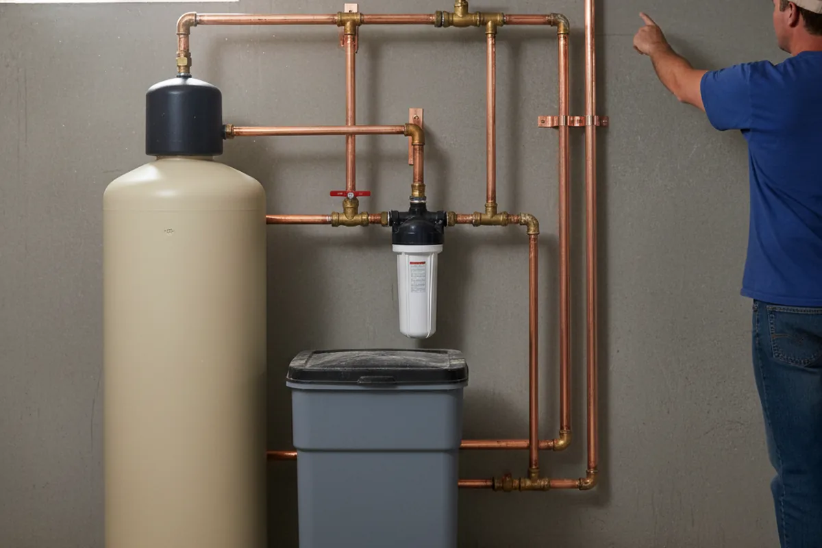 Whole-house water treatment system installed in Hiwasse